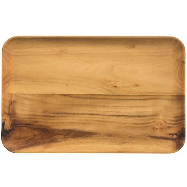 RAW Teak tallerken 31,7x20,2 cm