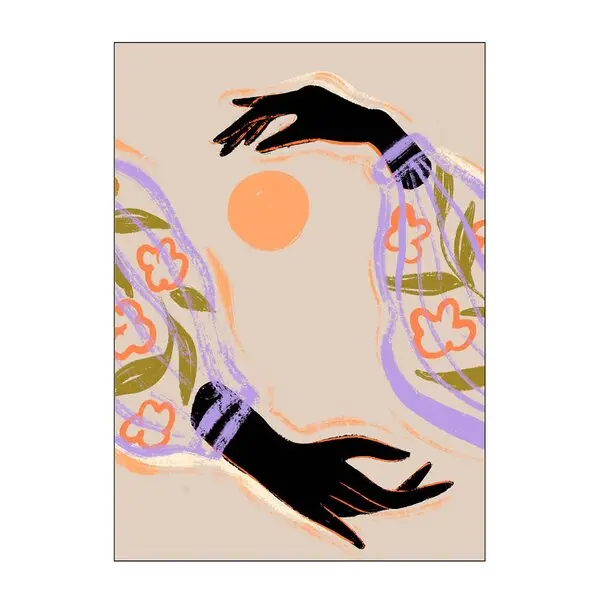 Arty Guava poster 50x70 cm embrace the sun