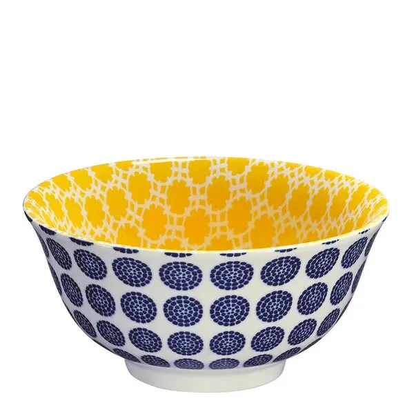 AMICI skål 85 cl 18 cm prikker
