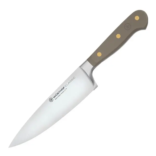 Classic Colour kokkekniv 16 cm Velvet Oyster