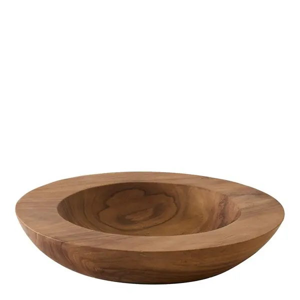 Teak skål 30 cm