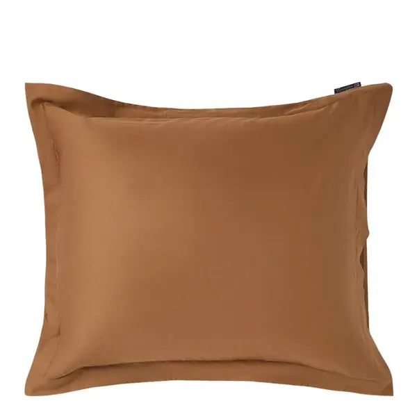 Putetrekk 50x70 cm bomullssateng ensfarget fudge