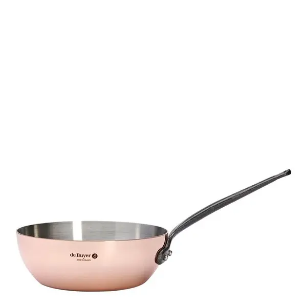 Prima Matera sautépanne 1,7L 20 cm kobber/støpejern