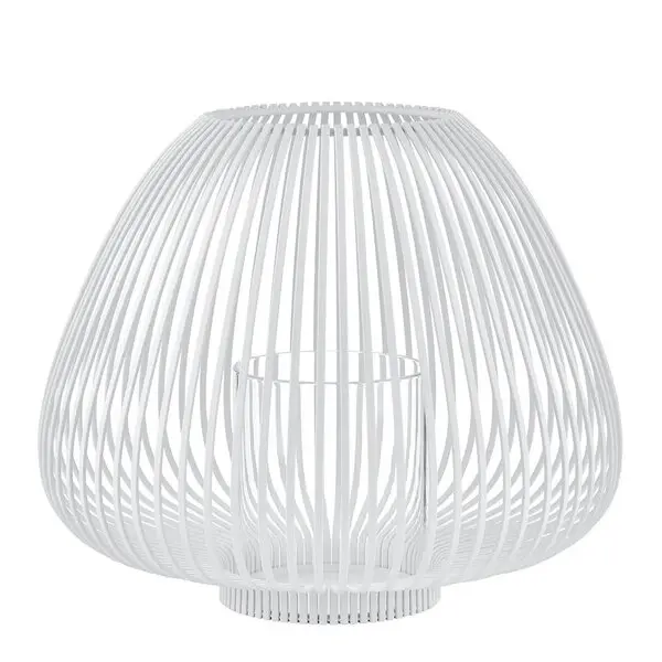Lyva lanterne 26,5 cm hvit