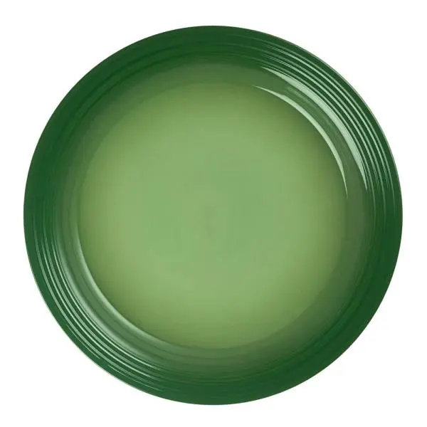 Signature tallerken flat steintøy 27 cm bamboo green