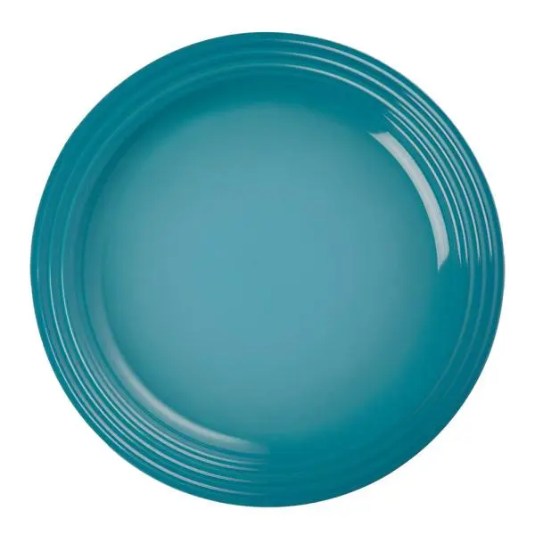 Signature flat tallerken stentøy 27 cm caribbean