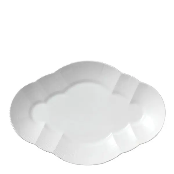 White Elements fat ovalt 38,5 cm