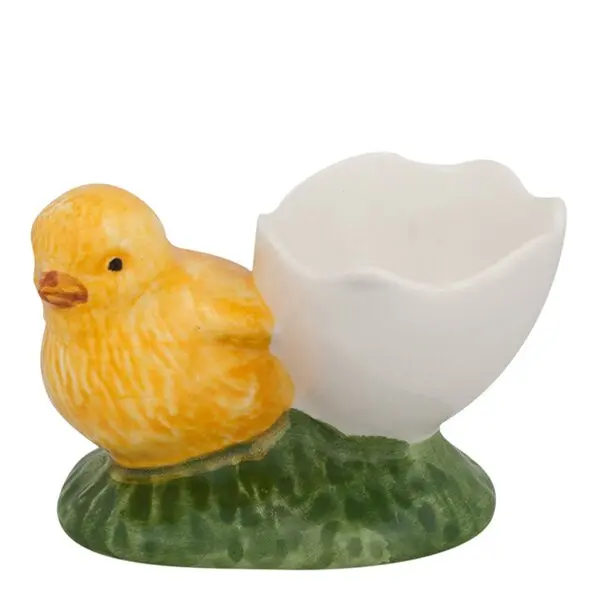 Egg cup eggeglass 9x6 cm hvit