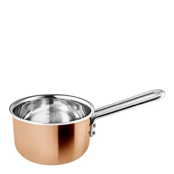 Copper kasserolle 1L 13 cm kobber