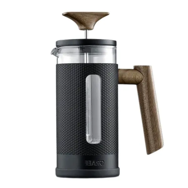 Kaffepresse MFP22 350 ml svart/tre