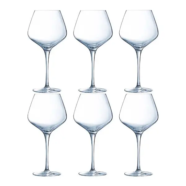 Sublym rødvinsglass 6 stk 60 cl klar