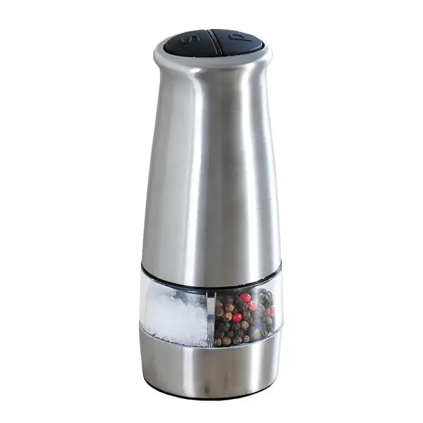 Salt- og pepperkvern 17,5 cm stål
