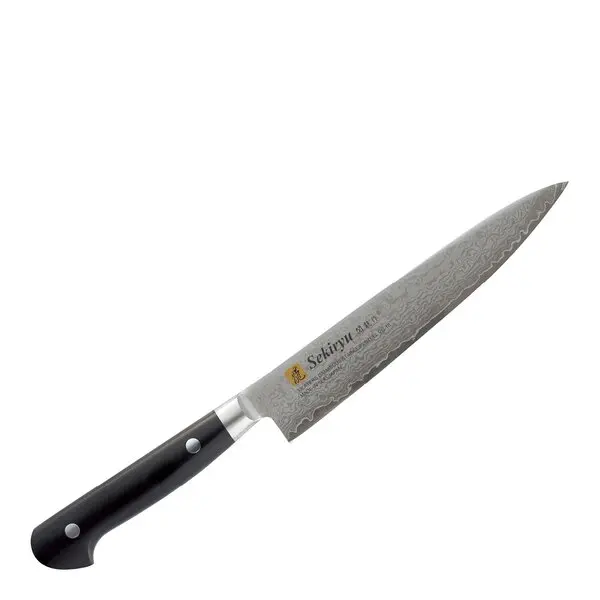 Damask grønnsakskniv 15 cm svart