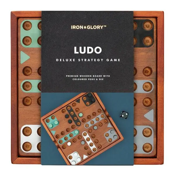 Ludo 14x14 cm tre