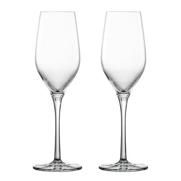Roulette champagneglass 2 stk 30,5 cl klar