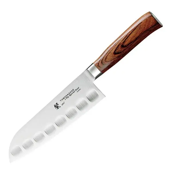 San santokukniv olivenslipt 17,5 cm
