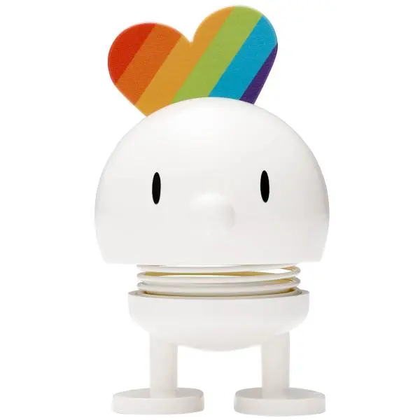 Rainbow liten hvit