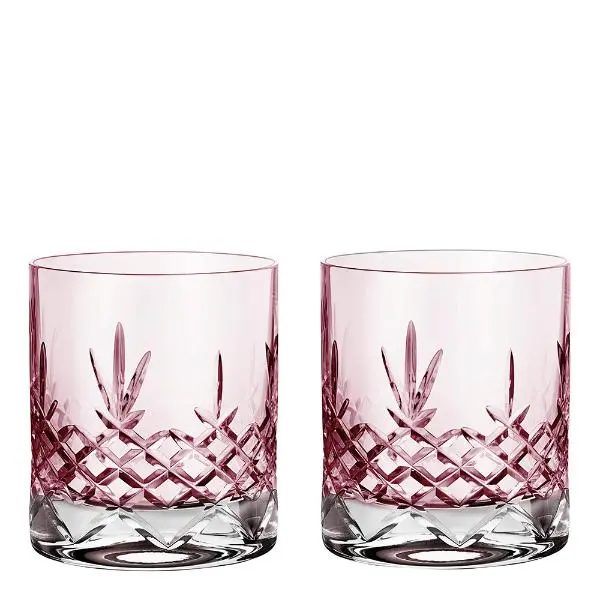 Crispy Lowball glass 38 cl 2 stk topaz
