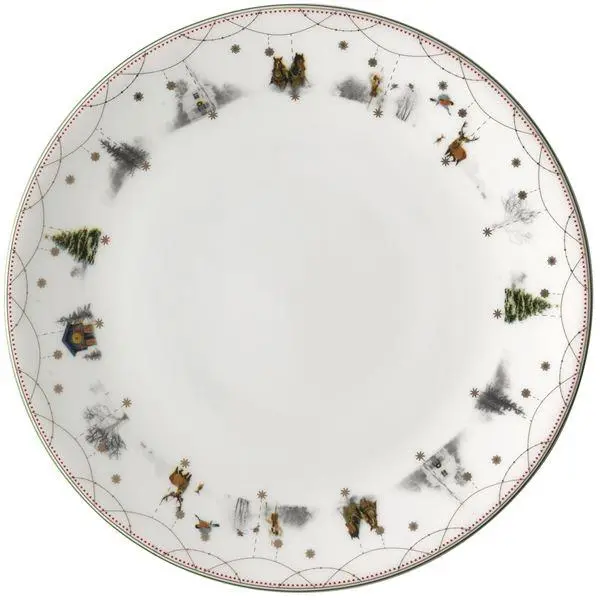 Julemorgen Story tallerken 28 cm