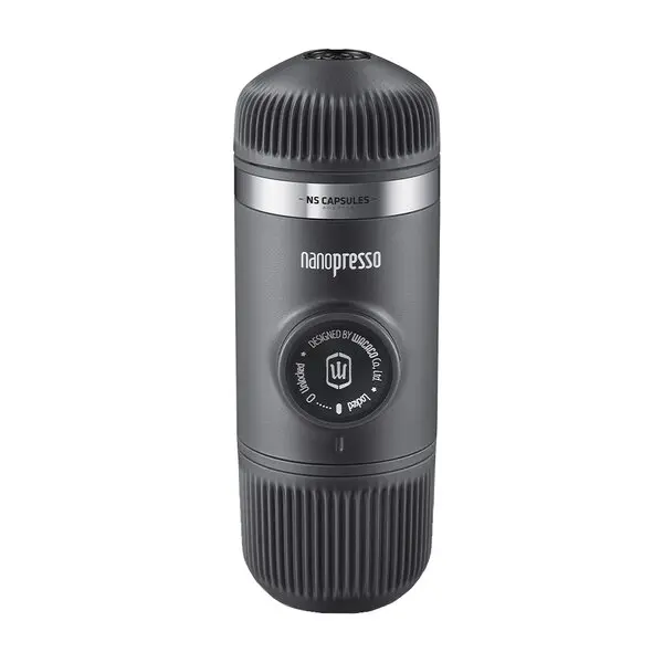 Nanopresso espressomaskin med NS adapter grå