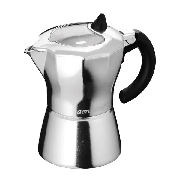 Espressokanne 3 kopper aluminium
