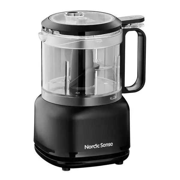 Minihakker 0,5L 250W matt svart
