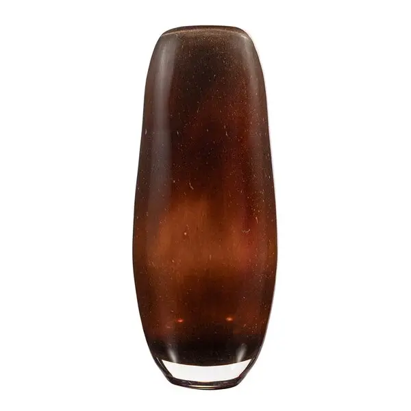 Lumo vase 30 cm brun