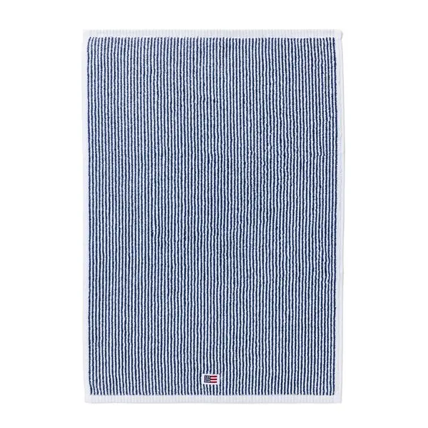 Original håndkle 70x130 cm stripet hvit/navy