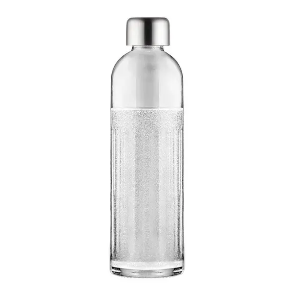 Glassflaske til Glass kullsyremaskin 0,65L klar
