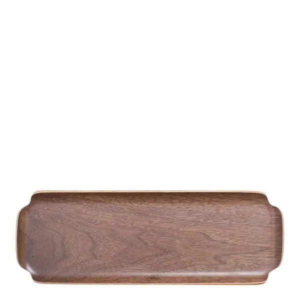 Leaf trebrett vann- og oljeavvisende 33x11,5 cm valnøtt