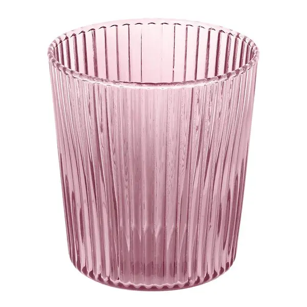 Ribbed Elegance glass Broome 25 cl burgunder