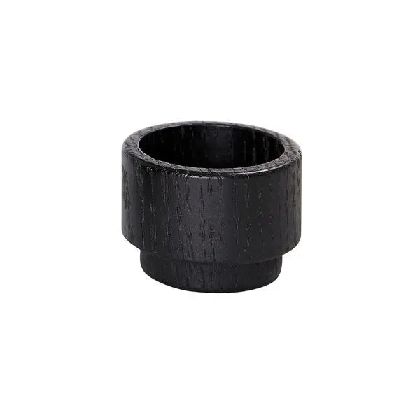 Create Me telysholder H3,5 cm svart eik