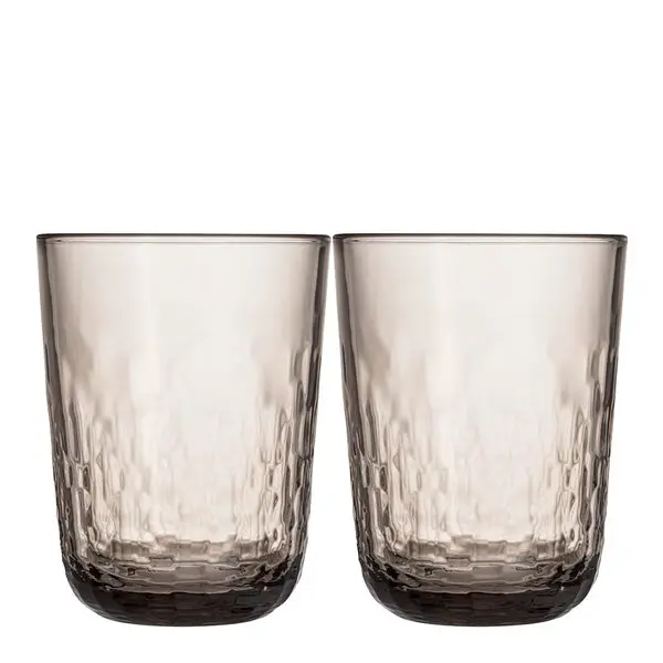 Mainio glass 40 cl 2 stk mocca