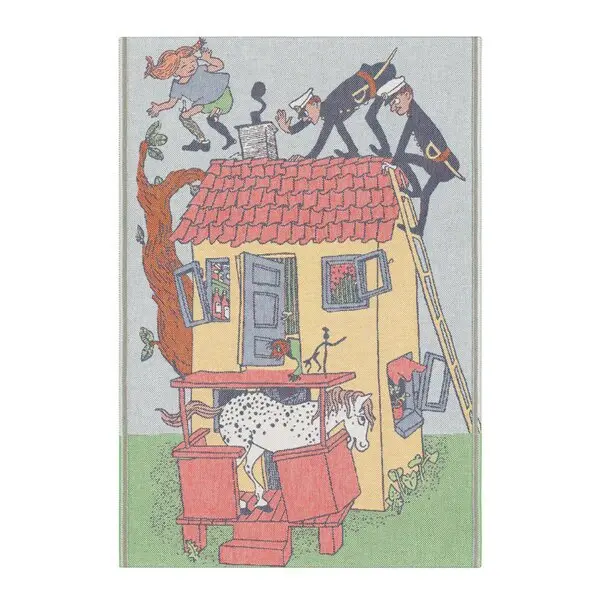 Pippi babypledd 72x105 cm Villa Villekulla