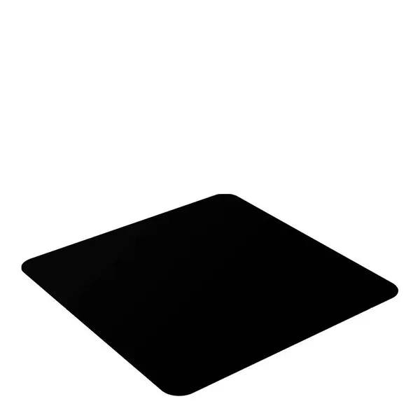 Underlagsplate firkant 60x60 cm svart