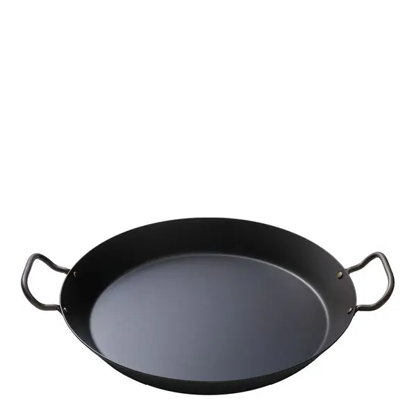 Paellapanne i kullstål 28 cm