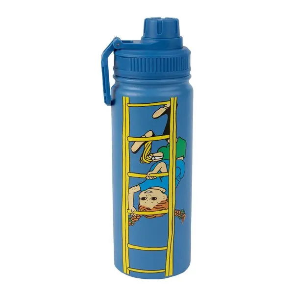 Pippi termoflaske 0,55L Pippi stige blå