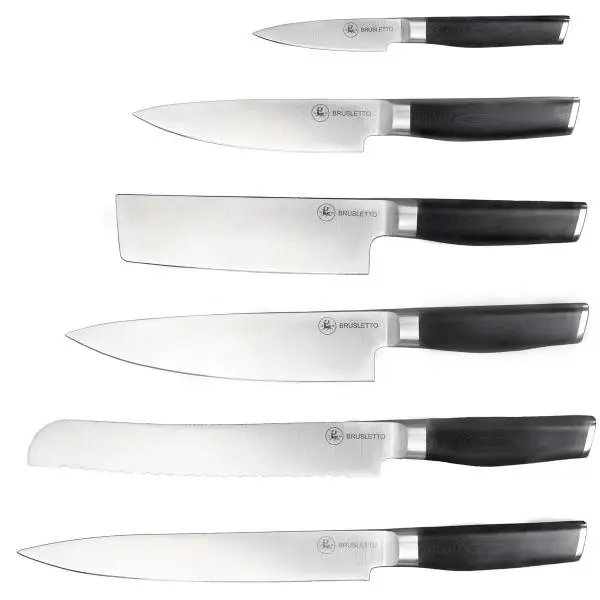 Knivsett 6 deler