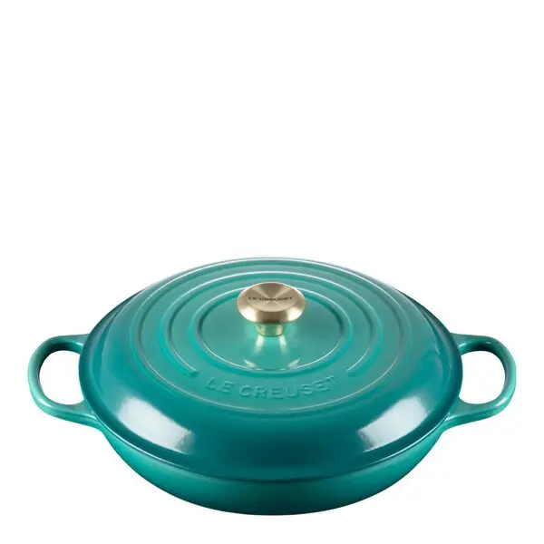Signature buffetgryte støpejern 30 cm 3,5L Bleu Riviera