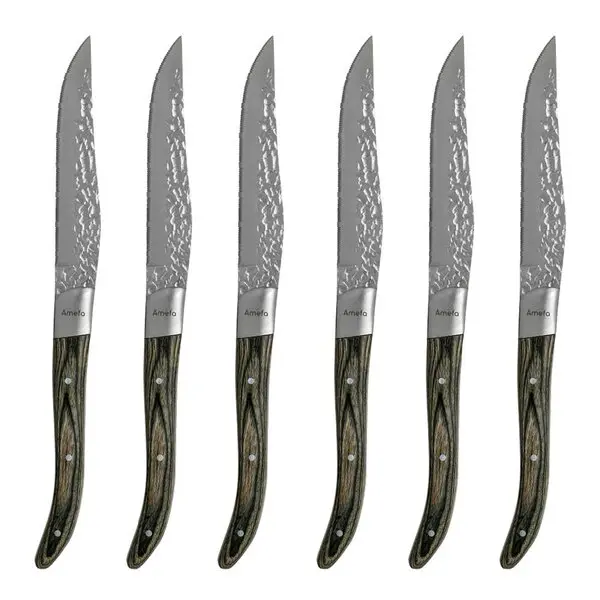 Royal Steak biffkniv 6 deler lunar