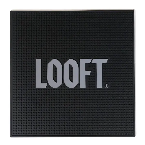 Barmatte medium 43x43 cm svart