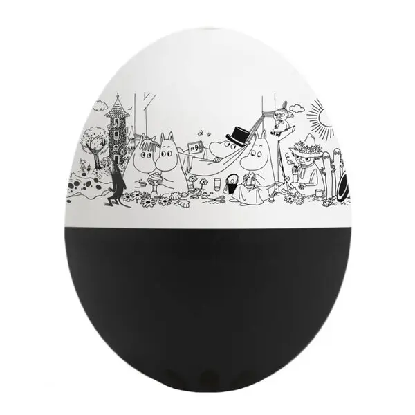 BeepEgg Moomin eggtimer svart/hvit
