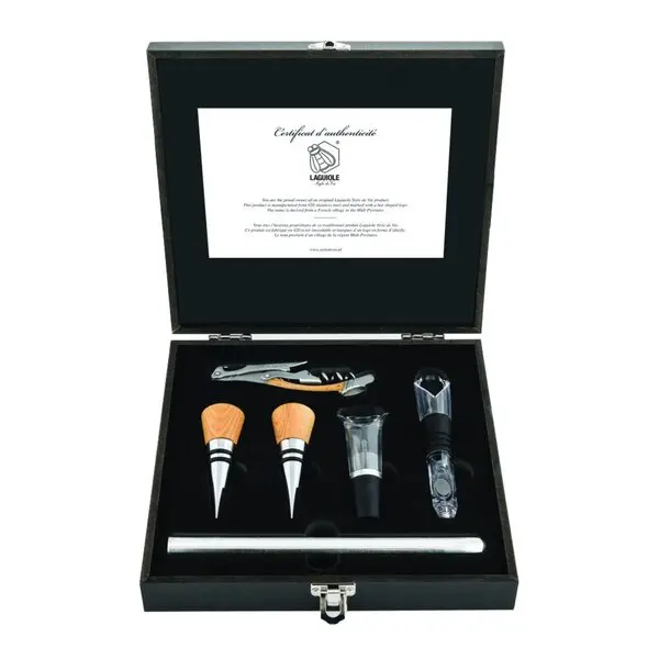 Korketrekker set oak