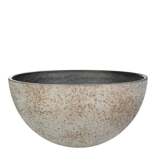 Nova blomsterpotte 25x12 cm concrete gold