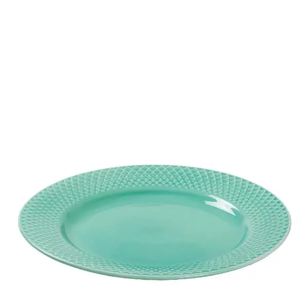 Rhombe Color lunsjtallerken 21 cm aqua
