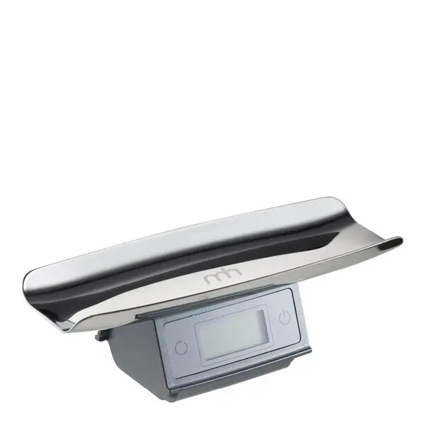bAYk kjøkkenvekt 0,5-500g grå/blank