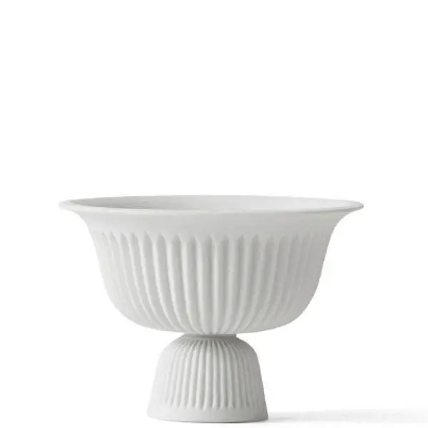 Tsè tekopp m/fot 10 cl hvit