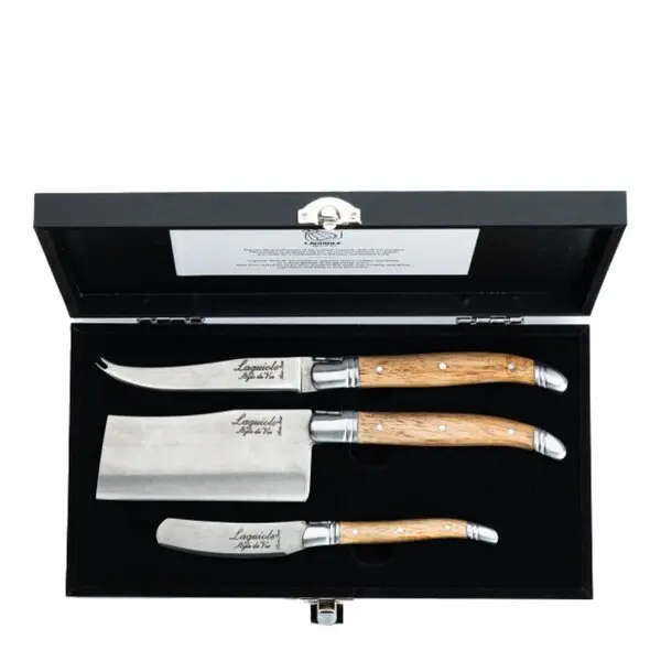 Ostekniver 3 stk oak stonewash 