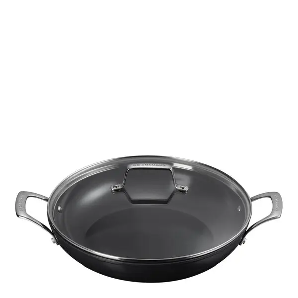 ENSC traktørpanne med glasslokk 3,7L 30 cm black