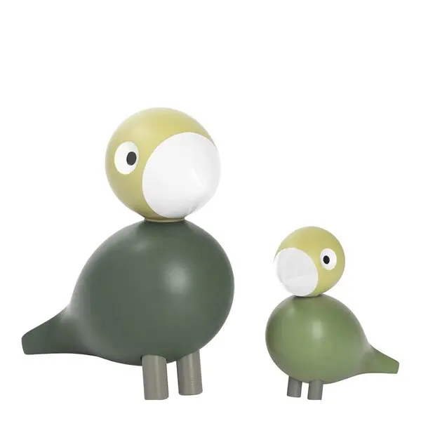 Fuglepar Liv & lykke grønn